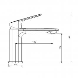 Смеситель для раковины Gappo G1028-3