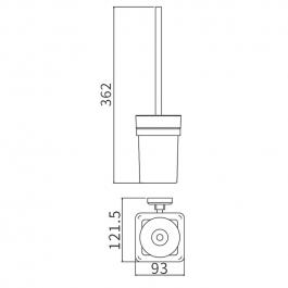 Ершик для унитаза Gappo G3810