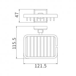 Мыльница Gappo G3802-1