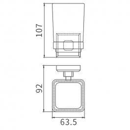 Стакан Gappo G3806