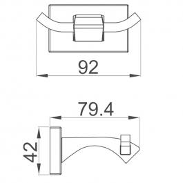 Крючок Gappo G0705-20