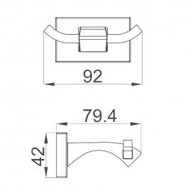 Крючок Gappo G0705-26