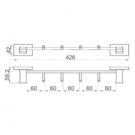 Крючок Gappo G0716-40