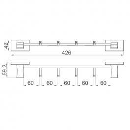 Крючок Gappo G0716-46