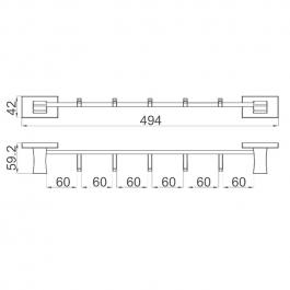 Крючок Gappo G0716-56