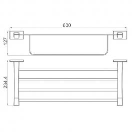 Полка для полотенец Gappo G0724