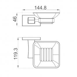 Мыльница Gappo G0702-6