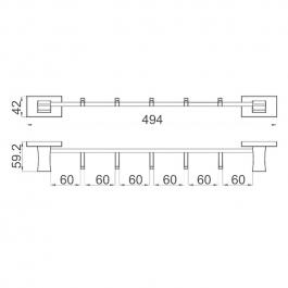 Крючок Gappo G0716-50