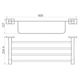Полка для полотенец Gappo G0724-6