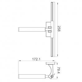 Скребок для душа Gappo G0730