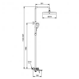 Душевая стойка Gappo G2427-6