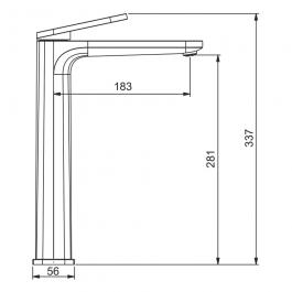 Смеситель для раковины Gappo G1027-26