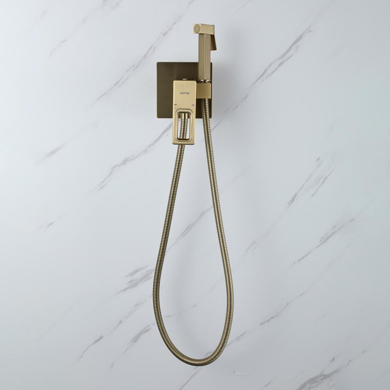 Смеситель с гигиеническим душем Gappo G7217-3