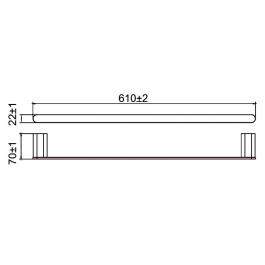Полотенцедержатель Gappo G30901-5