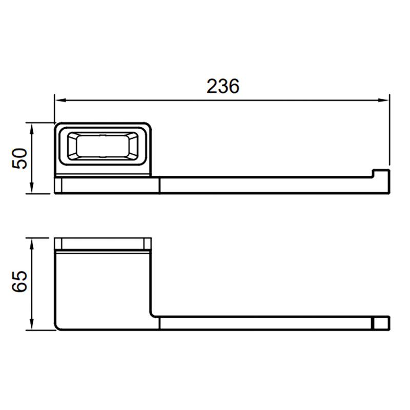 Держатель туалетной бумаги Gappo G30803-26