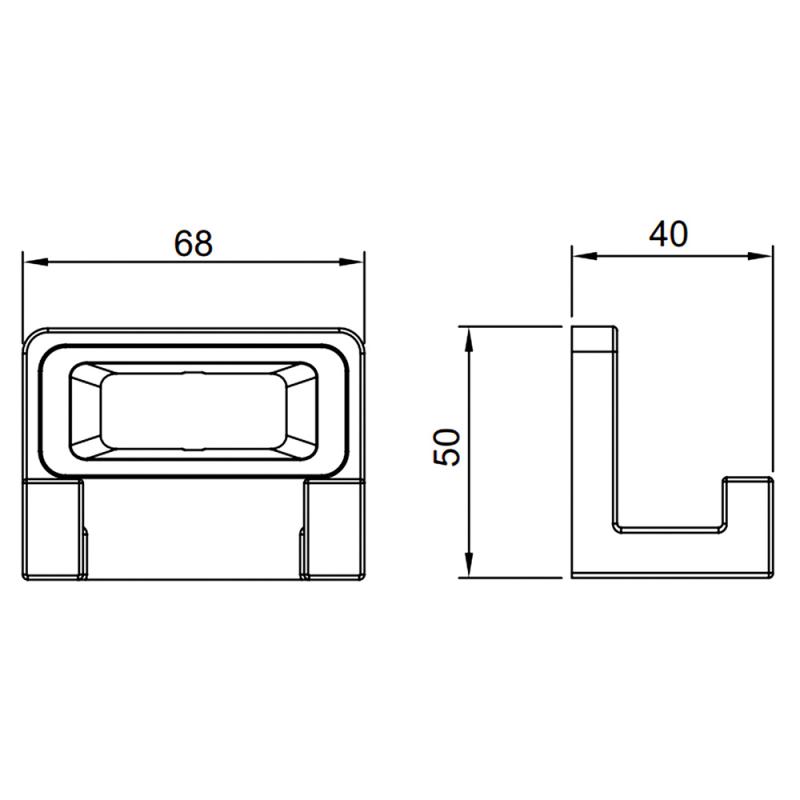 Крючок Gappo G30805-2