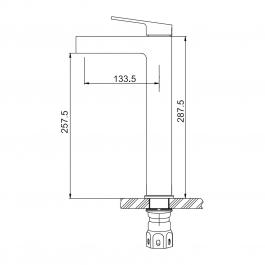 Смеситель для раковины Gappo G1099-89