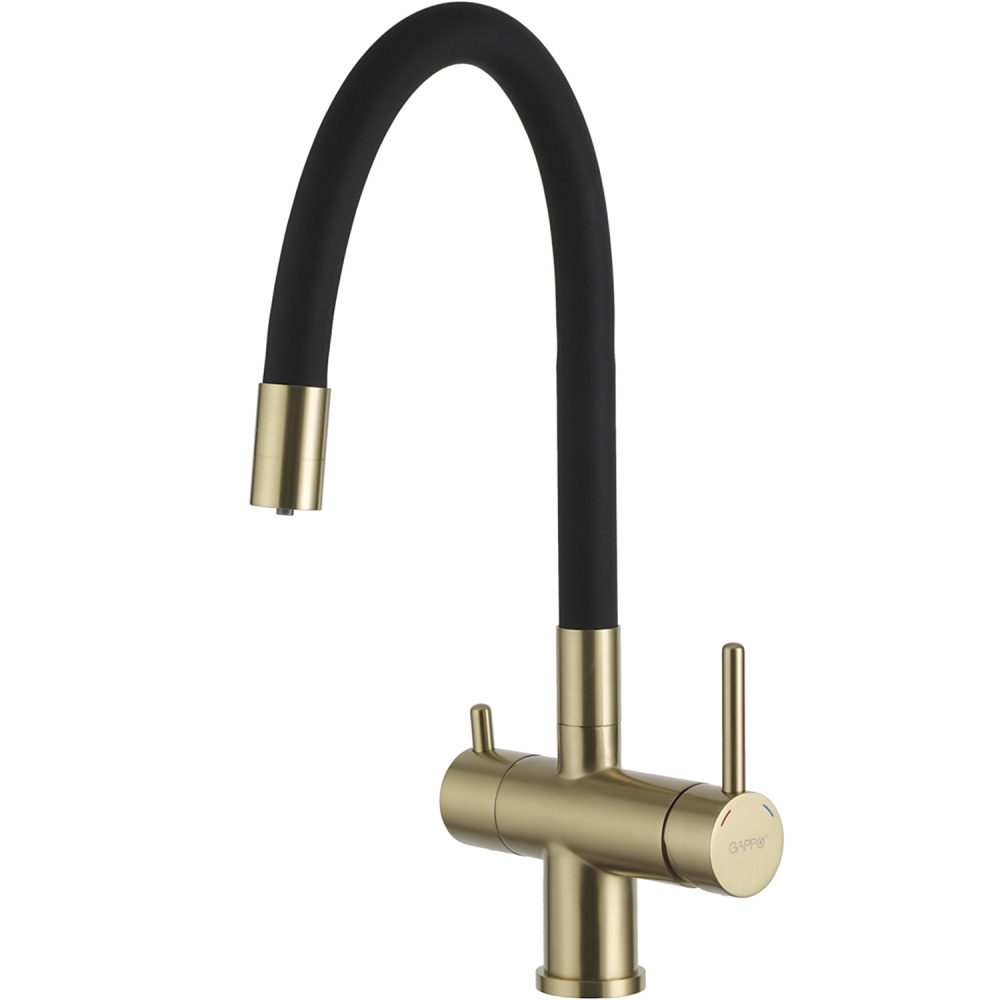 Смеситель для кухни с гибким изливом Gappo G4398-33