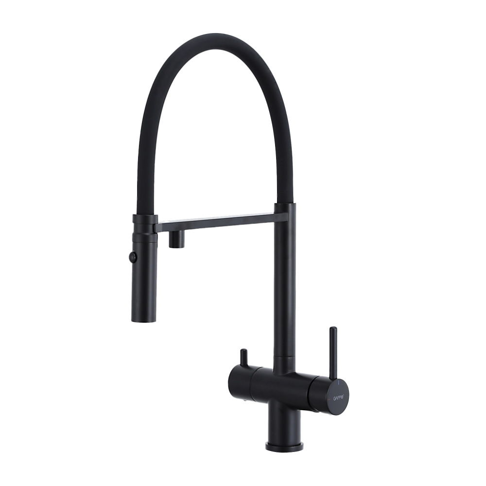 Смеситель для кухни с гибким изливом Gappo G4397-86