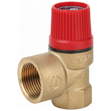 Клапан предохранительный ВР-ВР Gappo G1455.2 1/2"x3/4"x2.5 бара