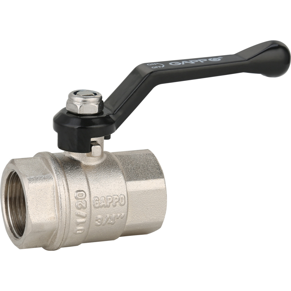Кран шаровой полнопроходной ВР-ВР Gappo G226.05 3/4"x3/4"
