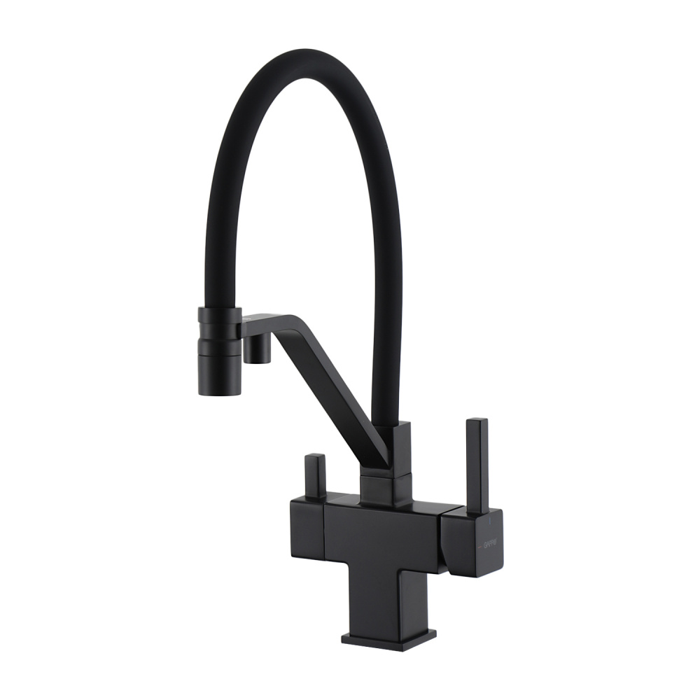 Смеситель для кухни с гибким изливом Gappo G4395-66