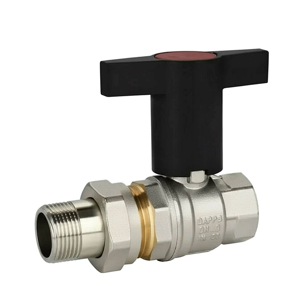 Кран шаровой полнопроходной с американкой Gappo G218.05 ВР/НР 3/4" уп. 1 шт.