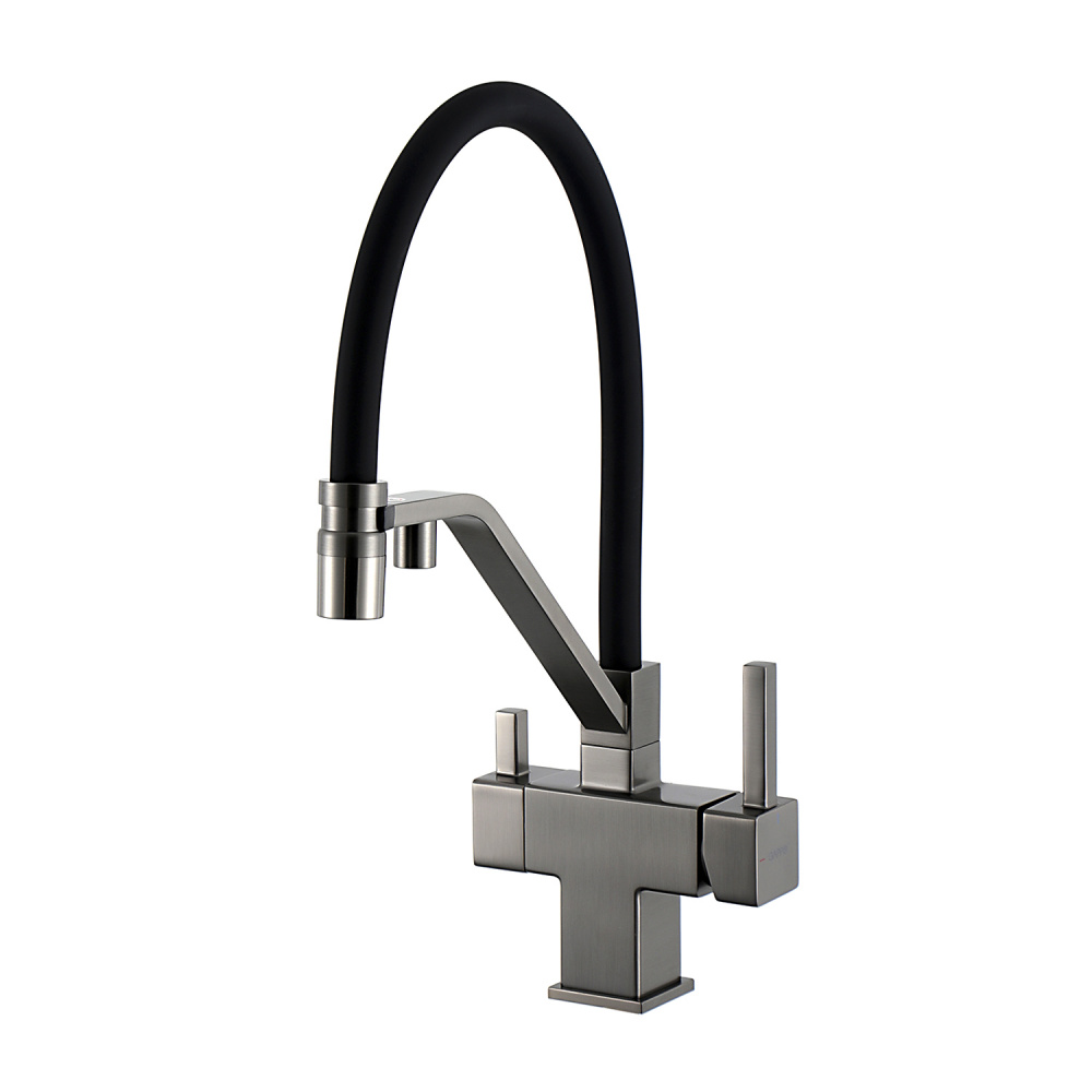 Смеситель для кухни с гибким изливом Gappo G4395-69