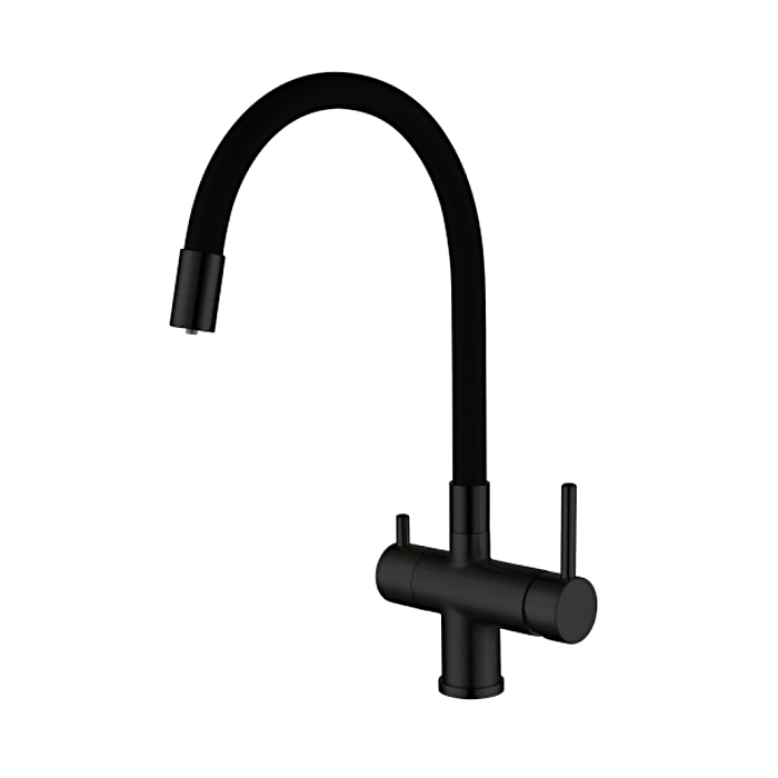 Смеситель для кухни с гибким изливом Gappo G4398-36