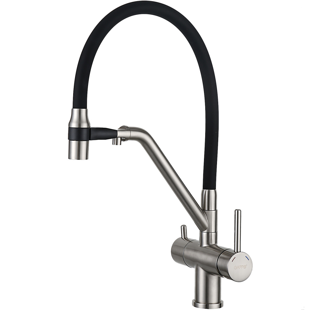 Смеситель для кухни с гибким изливом Gappo G4398-85