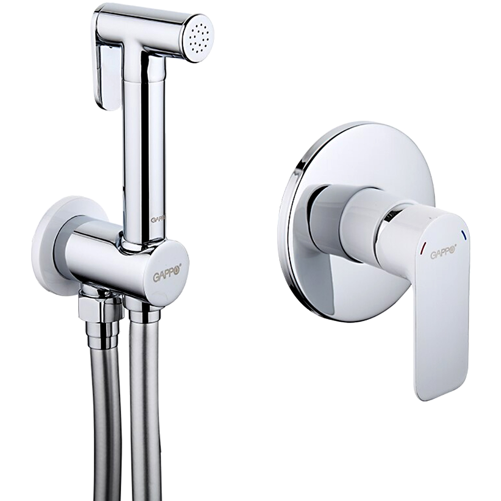 Смеситель с гигиеническим душем Gappo G7248