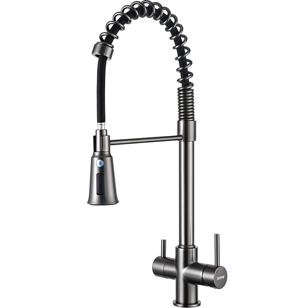 Смеситель для кухни с гибким изливом Gappo G4398-69