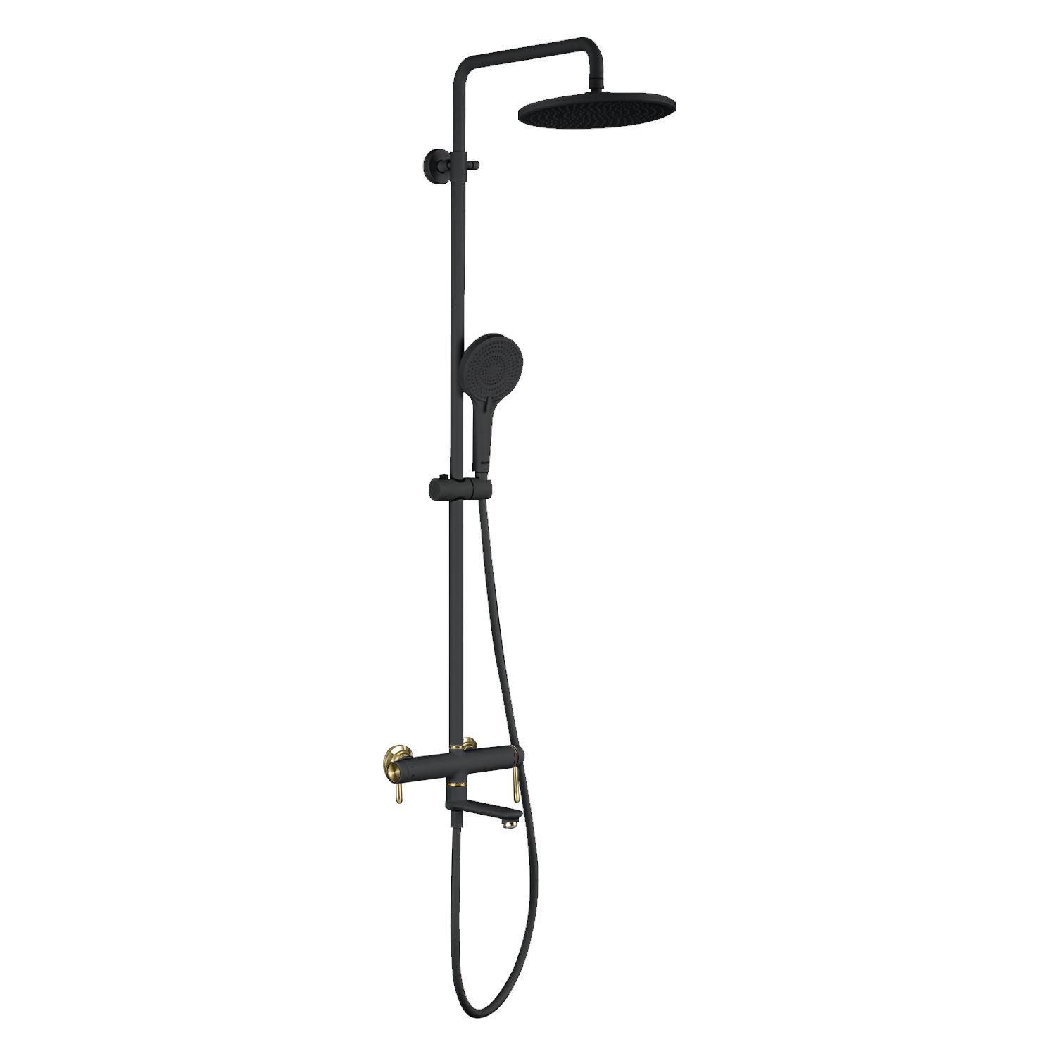 Душевая стойка со смесителем Gappo G2409-63